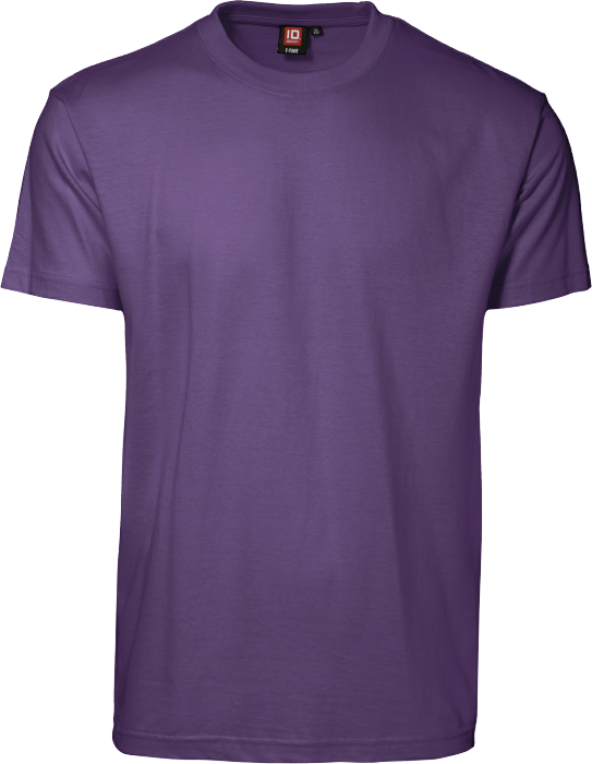 ID - Cotton T-Time T-Shirt Adults - Purple