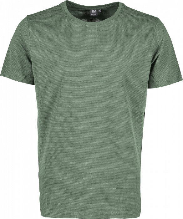 ID - T-Shirt Lyocell - Støvet grøn