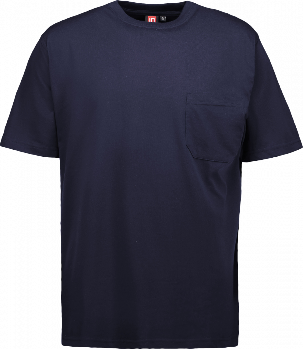 ID - T-Time® T-Shirt | Brystlomme - Navy