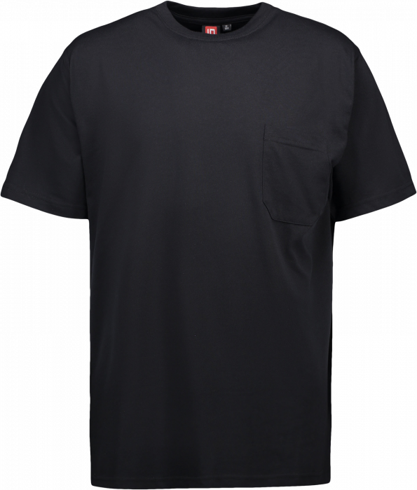 ID - T-Time® T-Shirt | Chest Pocket - Black