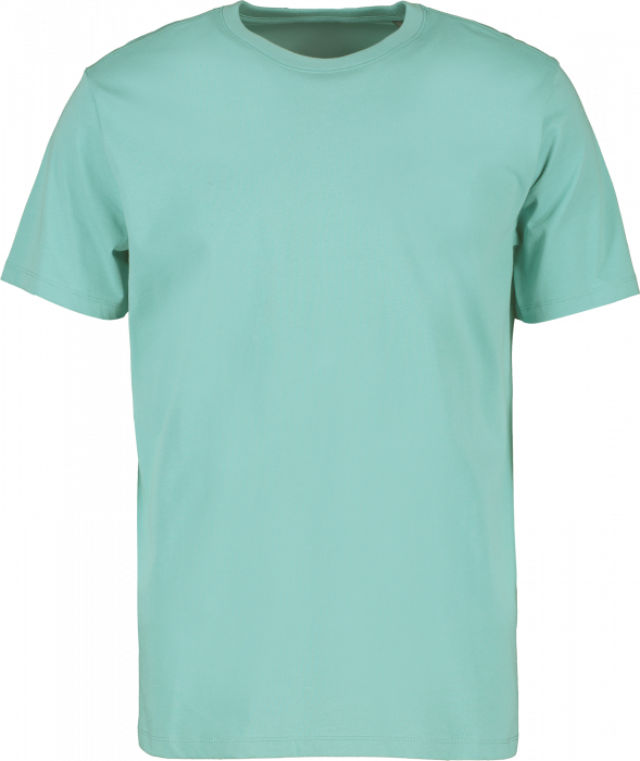 ID - Økologisk T-Shirt Herre - Støvet Aqua