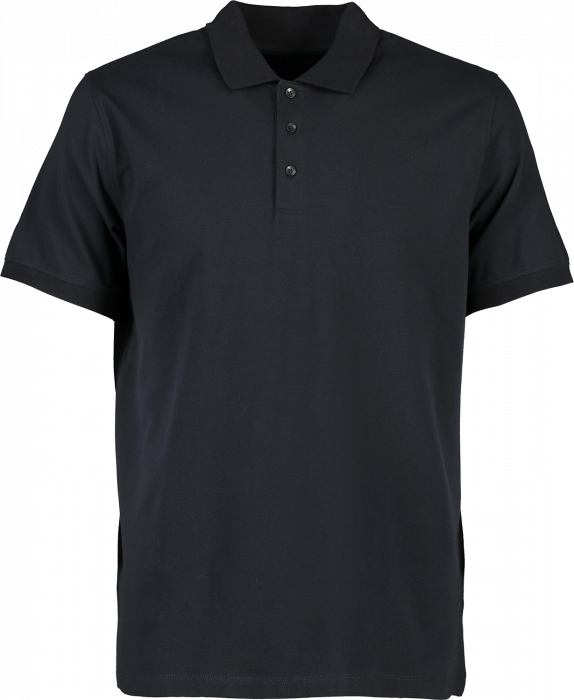 ID - Organic Polo T-Shirt Men - Zwart