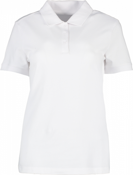 ID - Organic Poloshirt Women - Biały