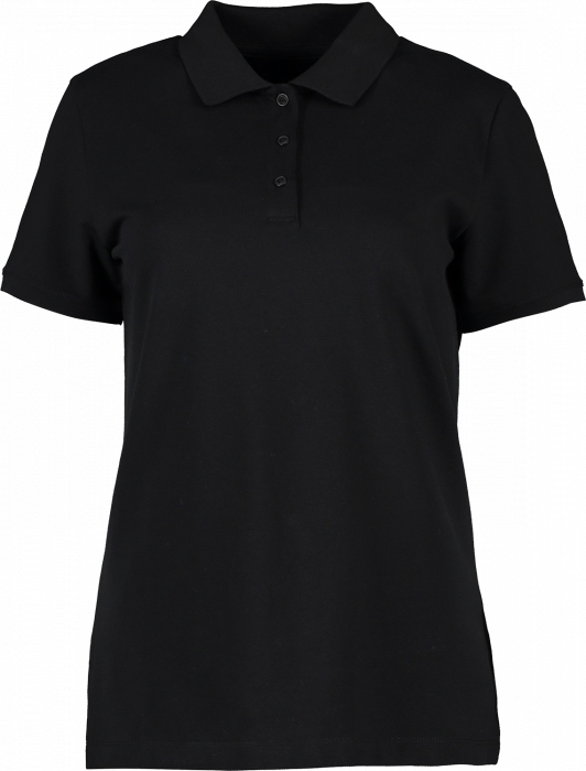 ID - Organic Poloshirt Women - Zwart