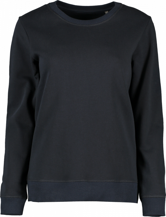 ID - Organic Cotton Sweatshirt Women - Granat