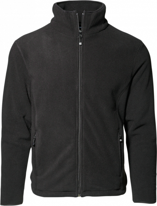 ID - Micro Fleece Cardigan Men - Schwarz