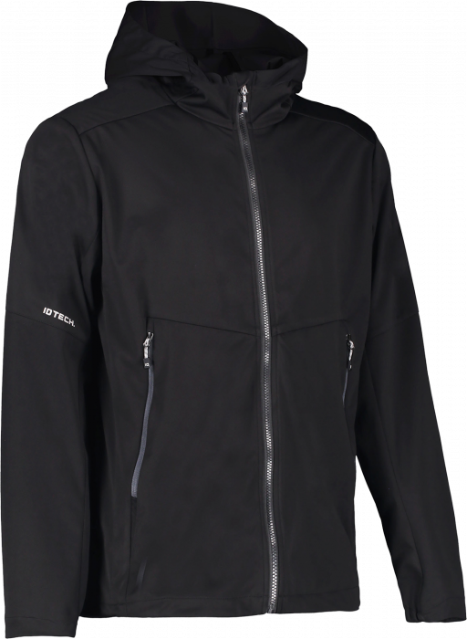 ID - Lightweight Softshell Jacket Ks - Czarny