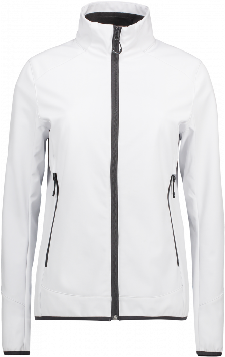 ID - Softshell Womans Jacket - Biały
