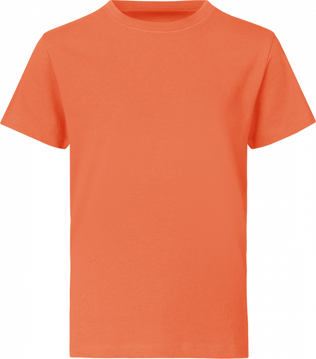 ID - Økologisk Bomulds T-Shirt Børn - Koral