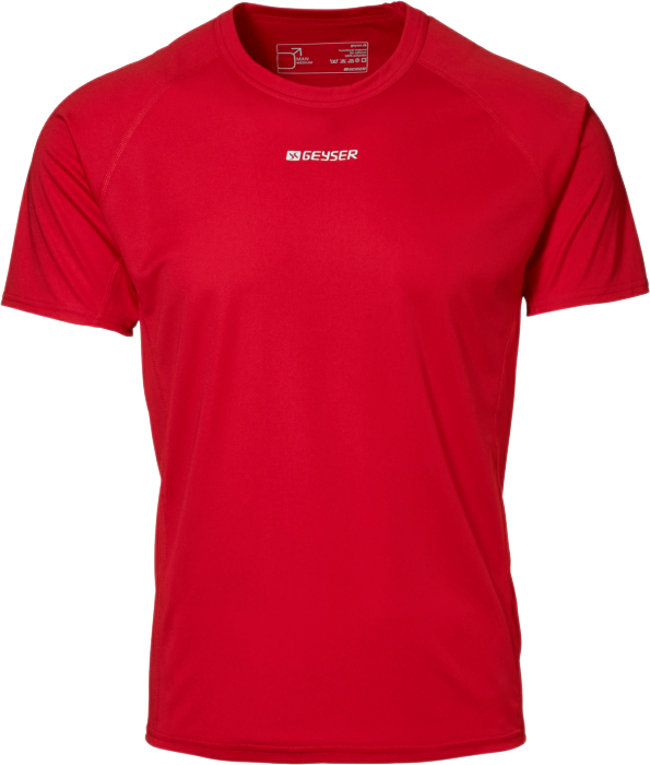 red color t shirt