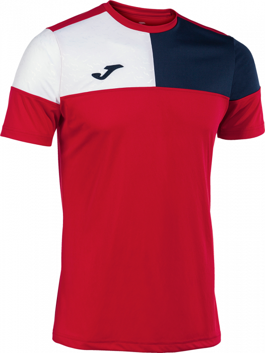 Joma - Crew V Jersey - Rot & marineblau
