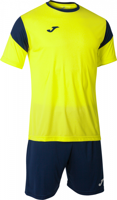 Joma - Phoenix Men's Match Kit - Żółty neonowy & granatowy