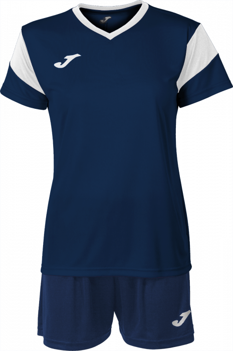 Joma - Phoenix Match Kit Women - Azul marino & blanco