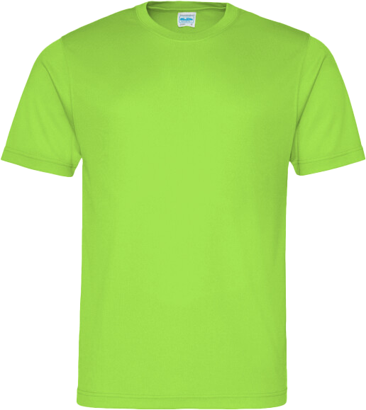 Just Cool - Polyester T-Shirt - Electric Green