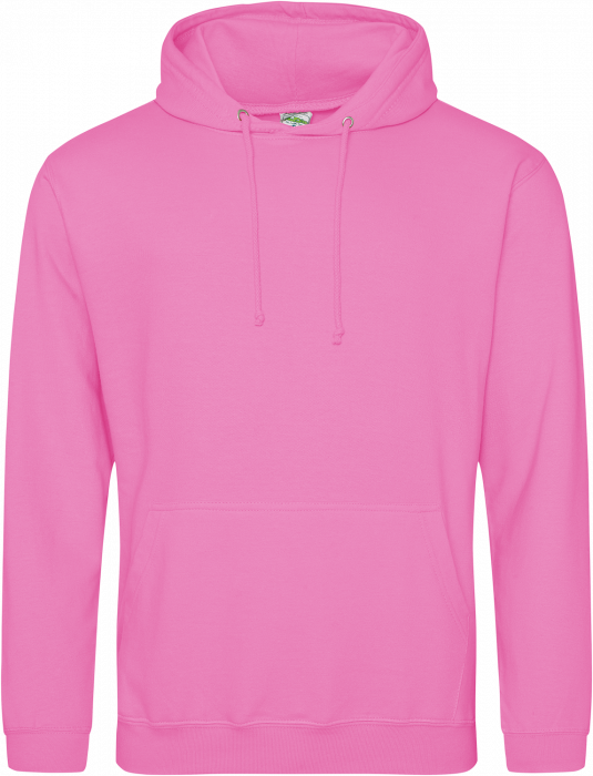 Just Hoods - College Hættetrøje - Candyfloss Pink