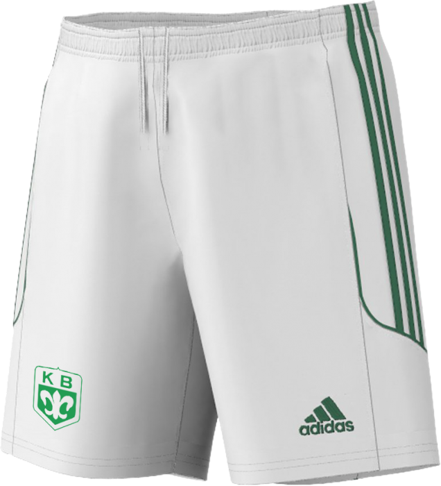 Adidas - Kb Spilleshorts - Weiß & grün