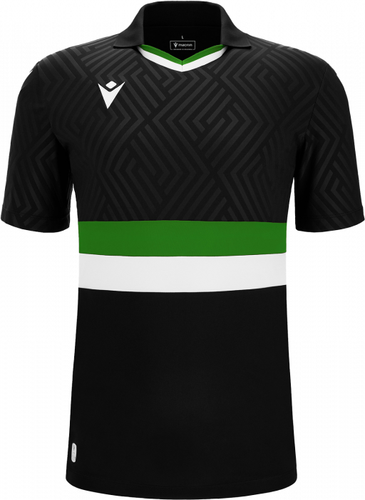 Macron - Charon Eco Player Jersey - Black & green