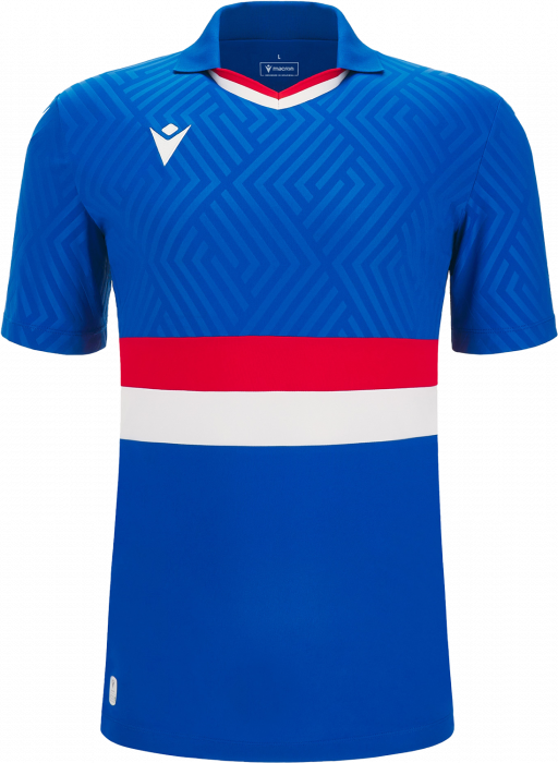 Macron - Charon Eco Player Jersey - Royal Blue & red