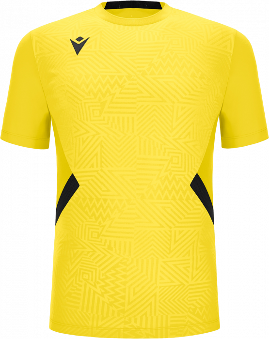 Macron - Shedir Player Jersey - Yellow & bordeaux