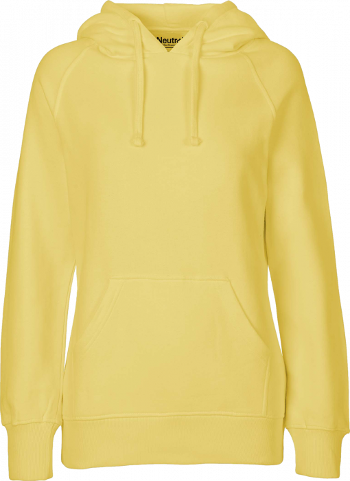 Neutral - Organic Cotton Hoodie Women - Dusty Yellow