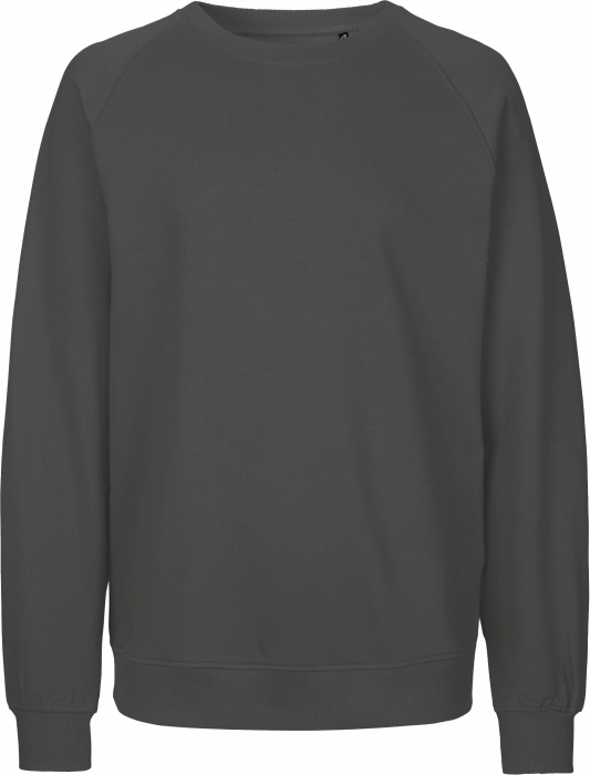 Neutral - Organic Cotton Sweatshirt. - Charcoal
