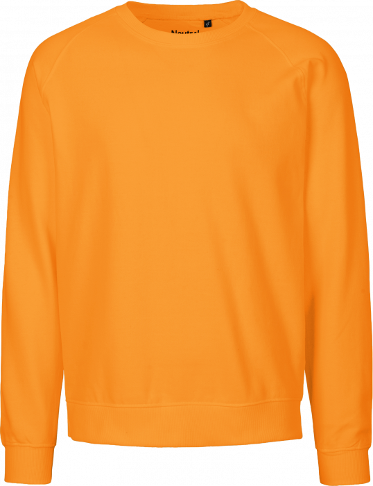 Neutral - Organic Cotton Sweatshirt. - Okay Orange
