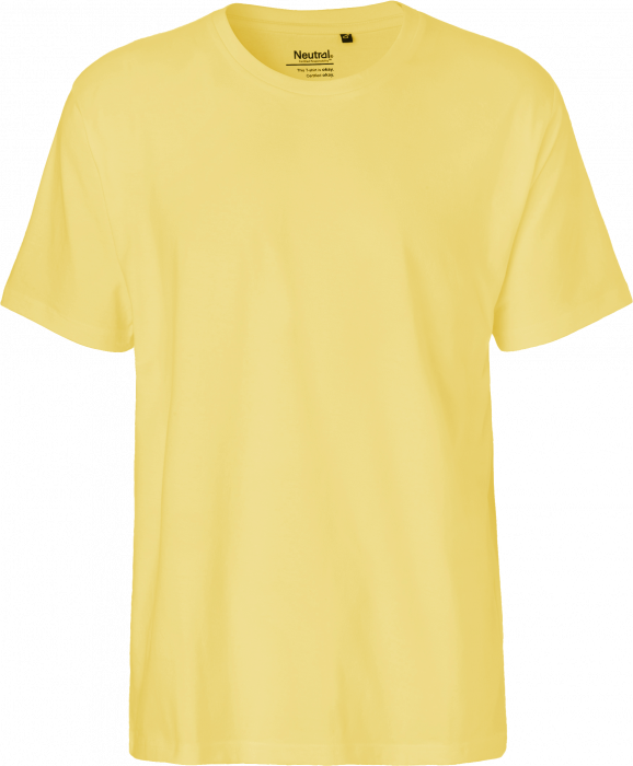 Neutral - Økologisk Bomulds T-Shirt - Dusty Yellow