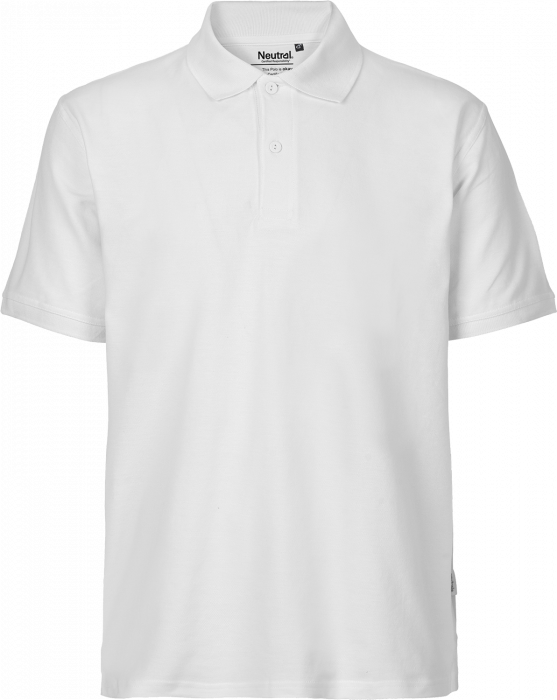 Neutral - Organic Cotton Polo Men - White