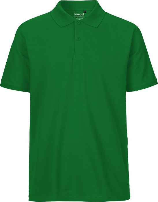 Neutral - Classic Cotton Polo Men - Green