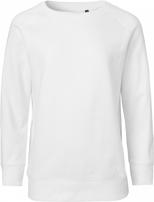 Neutral - Økologisk Sweatshirt Børn - White