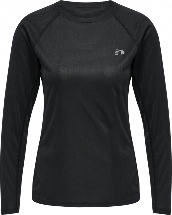 Newline - Core Women's Long-Sleeved Running T-Shirt - Svart