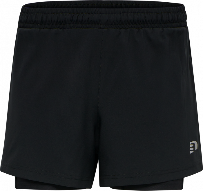 Newline - Core 2-In-1 Shorts Damer - Sort