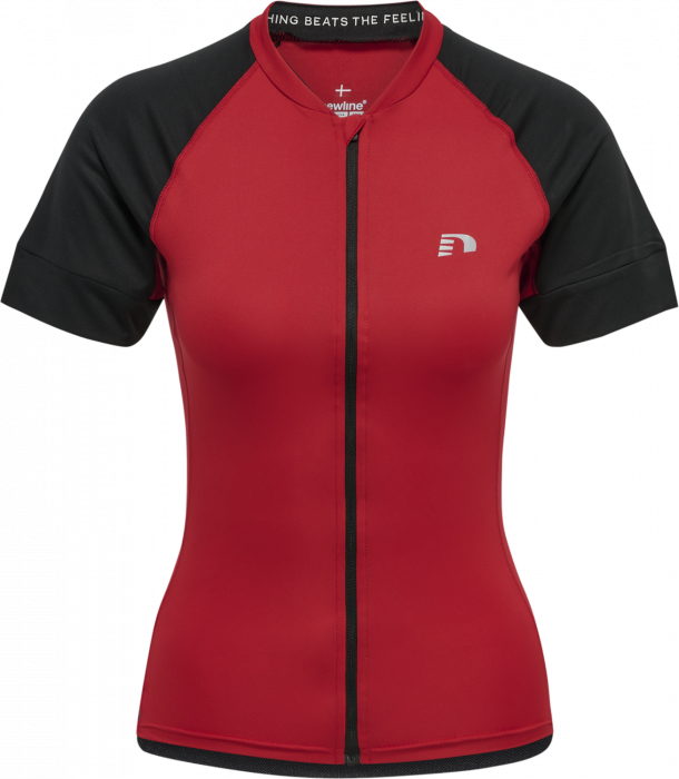 Newline - Core Women's Bike Jersey - Czerwony & czarny