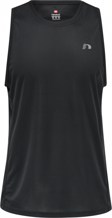 Newline - Core Sleeveless Running T-Shirt For Kids - Schwarz