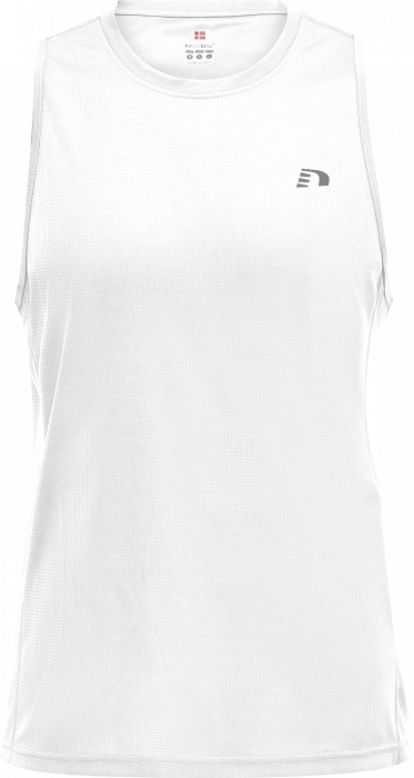 Newline - Core Sleeveless Running T-Shirt For Kids - White