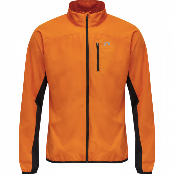 Newline - Men's Core Jacket - Orange & schwarz
