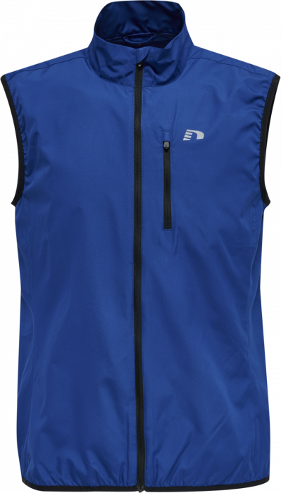 Newline - Men's Core Windbreaker Vest Jacket - Blue & black