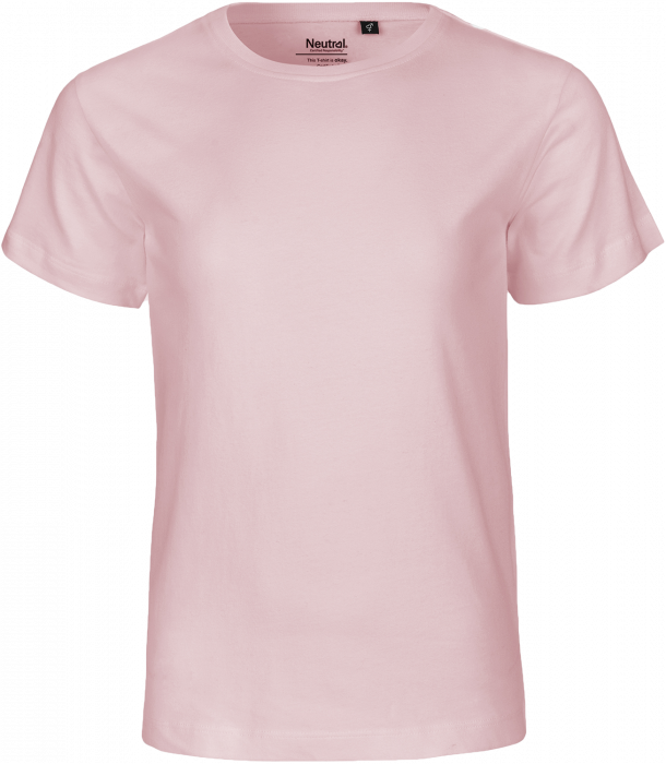 Neutral - Økologisk Bomulds T-Shirt Junior - Light Pink