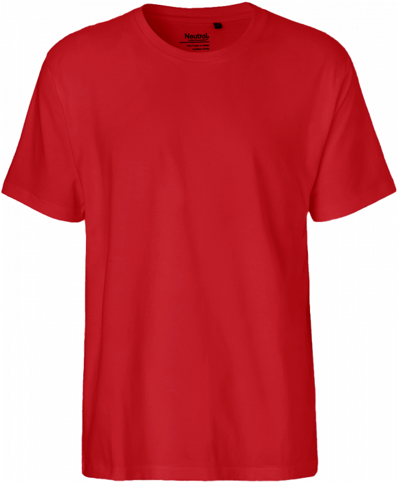 Neutral - Organic Classic Cotton T-Shirt - Red