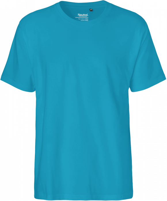 Neutral - Økologisk Klassisk Bomulds T-Shirt - Sapphire