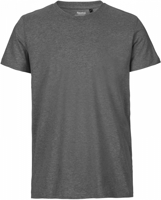 Neutral - Økologisk Fit Bomulds T-Shirt - Dark Heather