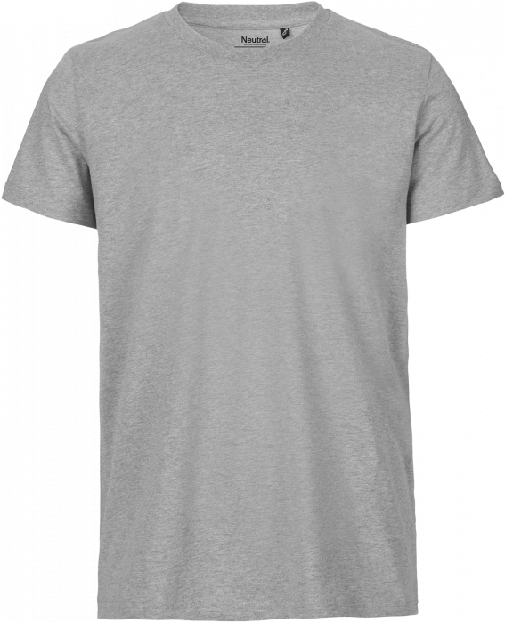 Neutral - Økologisk Fit T-Shirt Melange - Sport Grey