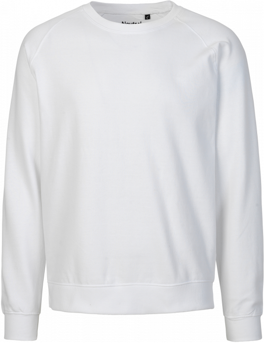 Neutral - Organic Cotton Sweatshirt. - White
