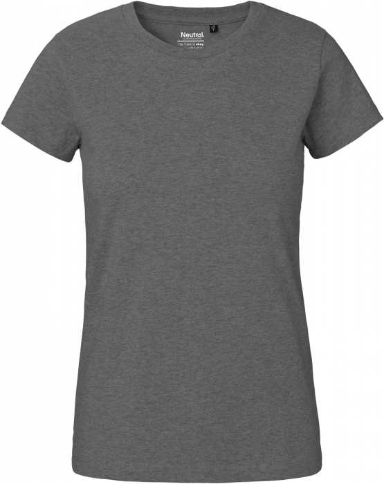 Neutral - Økologisk Bomulds T-Shirt Dame - Dark Heather