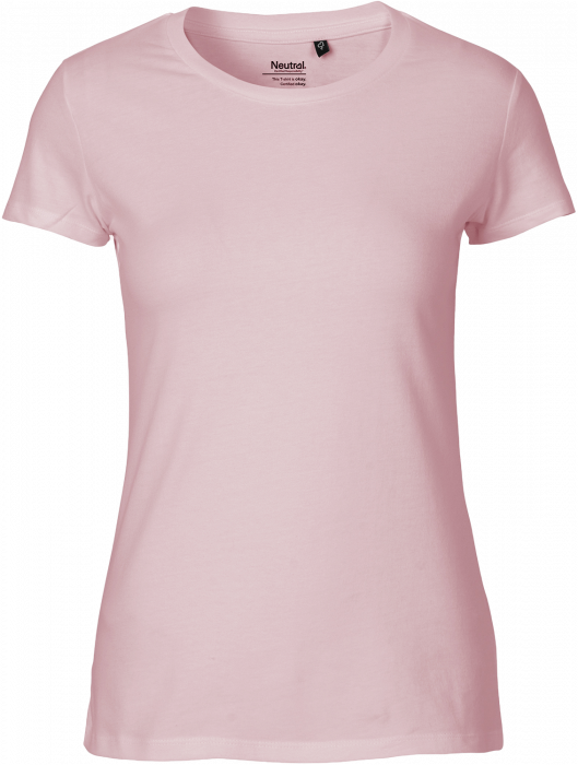Neutral - Organic Fit T-Shirt Women - Light Pink