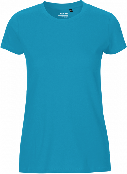 Neutral - Organic Fit T-Shirt Women - Sapphire