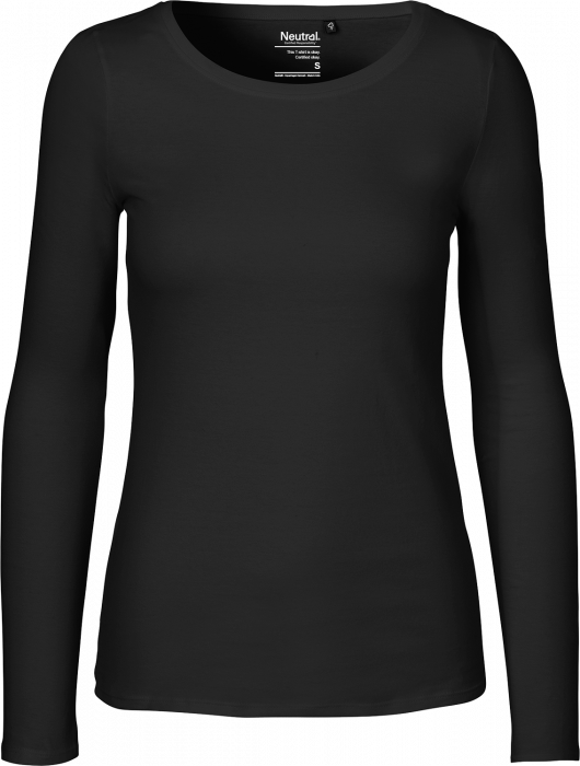 Neutral - Langærmet T-Shirt Dame - Sort