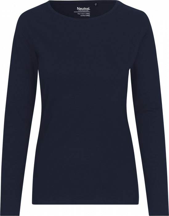 Neutral - Langærmet T-Shirt Dame - Navy