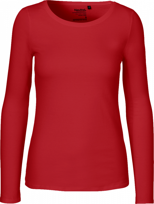 Neutral - Langærmet T-Shirt Dame - Rød