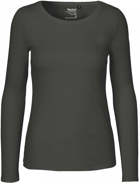Neutral - Long Sleeve T-Shirt Female - Charcoal